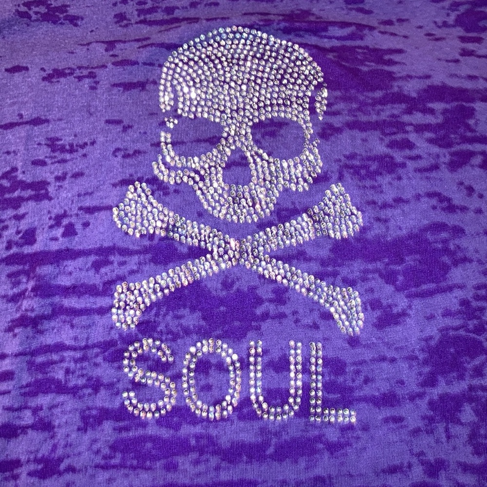 ☠️💛Soul Cycle Rhinestone tank top - Picture 2 of 4